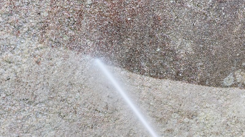 Exterior Surface Before Power Washing