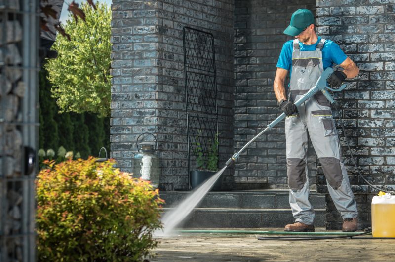 Professional Power Washing Crew
